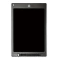 Black electronic writing pad with stylus